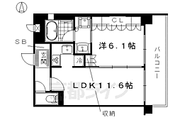リーガル京都御所西II 2階