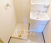 室内洗濯機置場です。