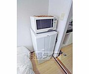 便利な冷蔵庫置場です。
