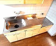 2口コンロ設置可です