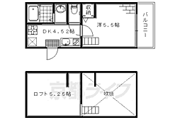 プレシャス五番館 1Kの間取図画像
