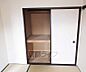 収納：よく入る押入れです