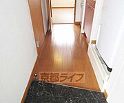 リビングまで一直線