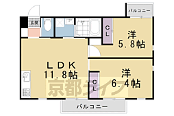 京都市営烏丸線 松ヶ崎駅 徒歩10分 2階/-