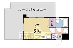 M'プラザ津田駅前 ワンルームの間取図画像