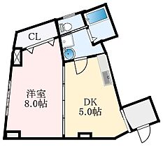 大阪府松原市上田6丁目（賃貸マンション1DK・3階・40.00㎡） その2