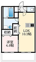 VILLA KITAHANADA  ｜ 大阪府堺市北区北花田町1丁（賃貸アパート1LDK・1階・35.30㎡） その2