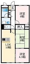 大阪府羽曳野市西浦1丁目（賃貸アパート3LDK・2階・60.25㎡） その2