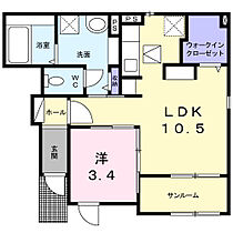 大阪府松原市立部1丁目（賃貸アパート1LDK・1階・41.46㎡） その2