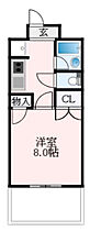 大阪府堺市北区北花田町1丁（賃貸マンション1K・2階・25.50㎡） その2