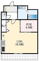 大阪府堺市美原区小寺（賃貸マンション1LDK・3階・45.60㎡） その2