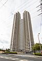 高層部分が2つ...