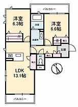 Fortuna Nakasuji 303 ｜ 広島県広島市安佐南区中筋3丁目（賃貸マンション2LDK・3階・63.11㎡） その2