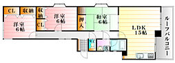 レジェンド.木ノ元 3LDKの間取図画像