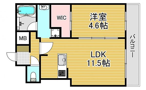 セレニテフラン野田阪神駅前 901｜大阪府大阪市福島区海老江2丁目(賃貸マンション1LDK・9階・41.34㎡)の写真 その2