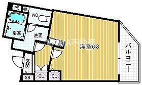 ステラハウスうめきた 205 ｜ 大阪府大阪市福島区福島6丁目24-24（賃貸マンション1K・2階・25.12㎡） その2