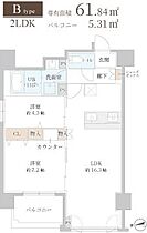 Park house 南森町  ｜ 大阪府大阪市北区同心1丁目（賃貸マンション2LDK・2階・61.84㎡） その2