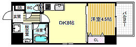 大阪府大阪市福島区鷺洲2丁目5-15（賃貸マンション1DK・4階・34.22㎡） その2