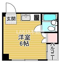 フォンテーヌNo.3  ｜ 大阪府大阪市福島区鷺洲2丁目12-1（賃貸マンション1R・3階・15.00㎡） その2