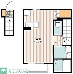 リベルタ ワンルームの間取図画像