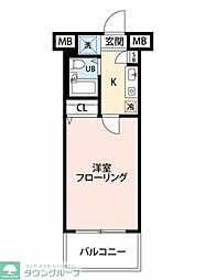 フェニックス目白5丁目 1Kの間取図画像