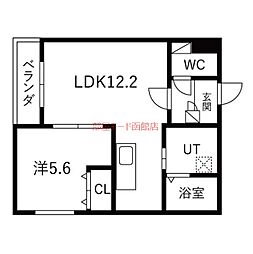 インフィニティ松陰町 4階/401