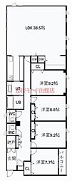 ニューピアザ 4LDKの間取図画像