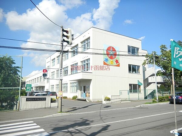 画像25:函館市立中の沢小学校 1160m