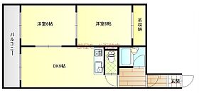 エイブルOKAMURA 403 ｜ 北海道函館市桔梗町396-8（賃貸マンション2DK・4階・31.68㎡） その2