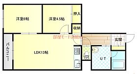 ハイム桔梗II 203 ｜ 北海道函館市桔梗4丁目34-22（賃貸マンション2LDK・2階・65.32㎡） その2