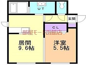 Libre 101 ｜ 北海道函館市梁川町11-18（賃貸アパート1LDK・1階・36.43㎡） その2