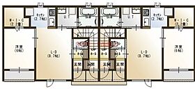 corsage 102 ｜ 北海道函館市本通1丁目8-4（賃貸アパート1LDK・1階・44.30㎡） その2