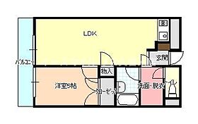 福岡県久留米市篠山町12-3（賃貸マンション1LDK・8階・37.27㎡） その2