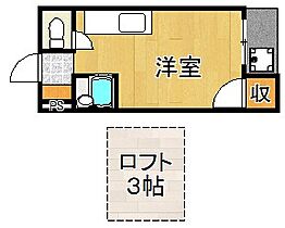 福岡県久留米市上津町2192-1046（賃貸アパート1R・1階・16.50㎡） その2