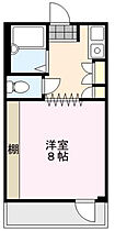 福岡県久留米市長門石2丁目8-3（賃貸マンション1K・3階・23.00㎡） その2