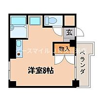 福岡県久留米市日吉町19-7（賃貸マンション1R・4階・19.22㎡） その2