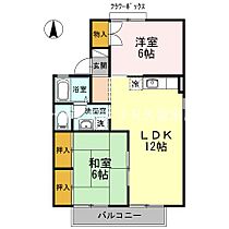 レヂデンスII　Ａ棟 201号 ｜ 福岡県久留米市津福本町1925-1（賃貸アパート2LDK・2階・53.73㎡） その2