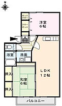 福岡県久留米市江戸屋敷2丁目19-18（賃貸アパート2LDK・1階・61.00㎡） その2