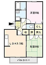 ハイカムール国分II  ｜ 福岡県久留米市国分町1060-1（賃貸アパート2LDK・3階・51.00㎡） その2