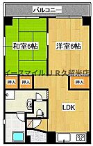 福岡県久留米市東和町4-5（賃貸マンション2LDK・2階・50.00㎡） その2