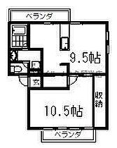 レジデンスY 302号 ｜ 福岡県久留米市合川町1186-1（賃貸マンション1LDK・3階・44.58㎡） その2