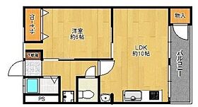 サングリーンコーポ  ｜ 福岡県久留米市長門石3丁目1-54（賃貸マンション1LDK・1階・39.00㎡） その2