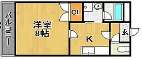 福岡県久留米市合川町114-1（賃貸マンション1K・4階・36.72㎡） その2