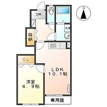 サニーハウス三春  ｜ 福岡県うきは市浮羽町三春1824-2（賃貸アパート1LDK・1階・42.98㎡） その2