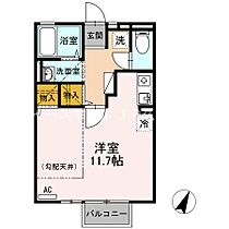 エクセル東合川 202号 ｜ 福岡県久留米市東合川2丁目（賃貸アパート1R・2階・29.70㎡） その2