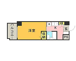 福岡県久留米市西町1046-4（賃貸マンション1K・2階・21.06㎡） その2