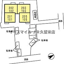 福岡県久留米市東櫛原町1361-11（賃貸アパート1DK・1階・32.77㎡） その3