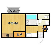 福岡県久留米市瀬下町181-1（賃貸マンション1K・2階・22.01㎡） その2