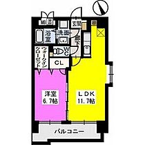 福岡県久留米市日ノ出町（賃貸マンション1LDK・10階・45.03㎡） その2