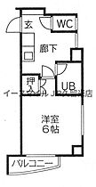 トランプ 304 ｜ 福岡県久留米市通町106-12（賃貸マンション1K・3階・24.00㎡） その2